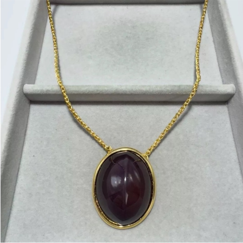 YVES SAINT LAURENT Vintage Gold Tone Necklace 18.5β - Picture 4 of 16